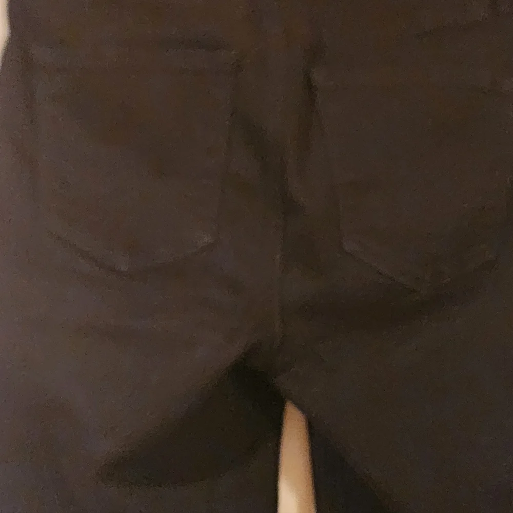 TALBOT'S BLACK FLAWLESS 4 PETITE HIGH WAIST JEANS JEGGING ANKLE EUC - Picture 5 of 6